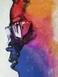 Man On The Moon The End Of Day Kid Cudi Inspired Canvas Album Cover Art Inspired Rendition Of The Art Fea Album Cover Art Kid Cudi Wallpaper Kid Cudi Albums