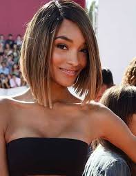 Celebrity Long Inverted Bob Haircuts Hair Styles Short Hair Styles Balayage Straight Hair