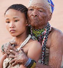 The highest san population is in botswana, the kalahari desert, and there are communities in namibia, zambia, zimbabwe, and south africa. San Bushmen People The World Most Ancient Race People