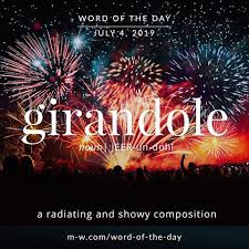 Girandole Word Of The Day