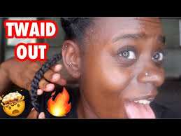 TWAID OUT 👀🤯?! Braid Out + Twist Out