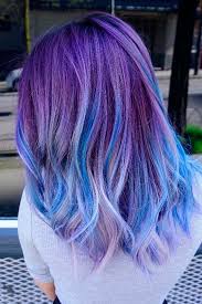 Manic panic is also a top rated brand when it comes to bright hair colors. Fabulous Purple And Blue Hair Styles Lovehairstyles Com
