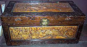 Oriental Camphor Wood Chest Auctions Online Proxibid Wood Chest Trunks And Chests Auction