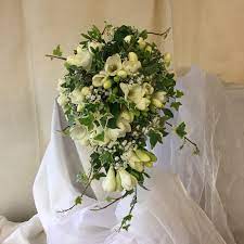 Wedding flower packages freesia packages starting from €330 this dainty freesia bridal bouquet is small, but exquisite. White Bouquet Freesia Wedding Gyp Wedding Cambridge Wedding Flowers