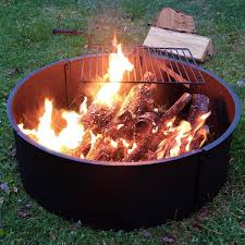 Shop Heavy Duty Fire Pit Rings Diy Fire Pit Rims Sunnydaze Decor