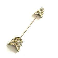 Rhinestone Arrow Hat Jabot Brooch Pin Brooch Pin Brooch Rhinestone