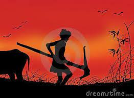 Pin By Azi Sam On Indian Art Farmer Painting Nature Art Painting India Painting