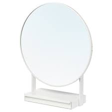 Vennesla Oglindă De Masă Alb Ikea In 2020 Mirror Table Mirror Mirror Decor