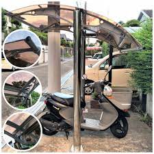 サイクルポート calo calo キャロキャロ 自転車置き場 電動自転車 おしゃれ 屋根 自転車 バイク 原付 ひさしっくす ケノフィックス canofix calocalo ひさしっくす 通販 yahoo ショッピング 自転車 おしゃれ 電動自転車 自転車置き場