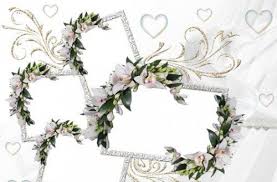 Frame Wedding Photoshop Psd Black And White Vector Wedding Frames Framed Wedding Photos Photo Frame Maker