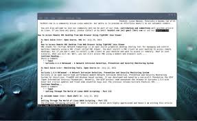 Lynx starts and exits quickly and swiftly displays web pages. A Command Line Web Browsing With Lynx And Links Tools Linux Blimp