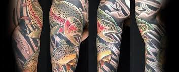 60 Trout Tattoo Designs For Men Freshwater Fish Ink Ideas