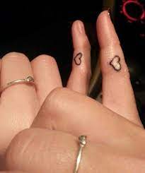Cute Love Hearts Tattoo Designs For Couple Matching Friendship Tattoos Friend Tattoos Friendship Tattoos