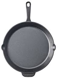 The classic heat retention of cast iron is combined with a modern enameled exterior in this 12 fry pan from martha stewart collection. Macy S Martha Stewart Essentials 12 Cast Iron Skillet 13 99 Reg 34 99
