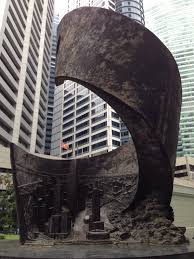 Progress Advancement Sculpture At Raffles Place Singapore Sculpture Places