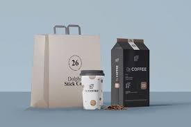 Paper Bag Coffee Pack Mockup 1 Coffee Pack Coffee Paper