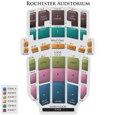Rochester Auditorium Theatre Seating Capacity Audirium 20