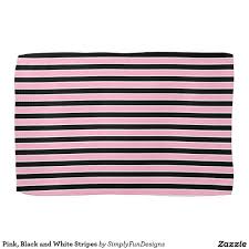 Black And White Striped Hand Towels Pink Black And White Stripes Hand Towels Striped Towels Striped Hand Towels Black And White
