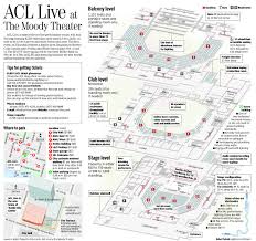 Rigorous Moody Theater Seat Map Acl Live Seating Chart