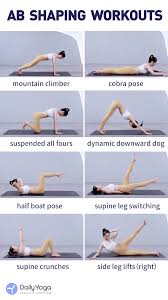 Dailyyogaapp Ab Shaping Workouts In 2020 Easy Yoga Workouts Yoga Poses Yoga Abs