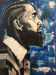 Tmz obtained this footage from a business. Nipsey Hussle Series 1 Painting By Brianna Blue