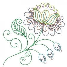Floral Design Dental Poker Embroidery Flowers Embroidery Patterns Machine Embroidery