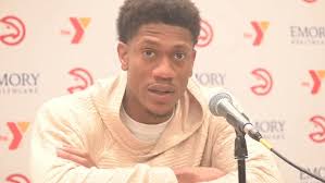 Atlanta Hawks’ De'Andre Hunter After Win Over Celtics