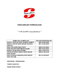 Tugas pengurus operasi perniagaan pastri. Doc Rp The Sweet Sugar Bun Hafikah Zambri Academia Edu