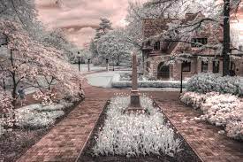 Missouri's oldest ski resort is must visit winter attraction. Cleveland Gate House Missouri Botanical Garden Infrared Photograph By Jane Linders