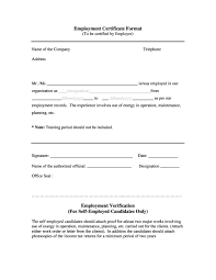A record of employment (roe) provides information on employment history. 40 Best Certificate Of Employment Samples Free á… Templatelab