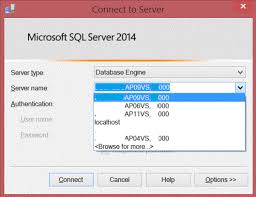 Manage Sql Server Management Studio Connect To Server Name Drop Down List Sql Server Management Studio Sql Server Microsoft Sql Server