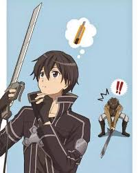 Sao Vs Aot Swords Quite The Difference Follow Huntinganime Fore More Anime Rel Anime Engracado Personagens De Anime Zueira Anime