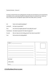 Maybe you would like to learn more about one of these? Postkarten Schreiben A1 Postkarte Schreiben Schreiben Postkarten