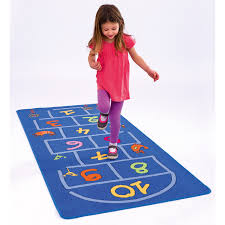 Finden sie teppiche in verschiedenen. Teppich Hupfspass Springen Und Zahlen Gunstig Online Kaufen Backwinkel De