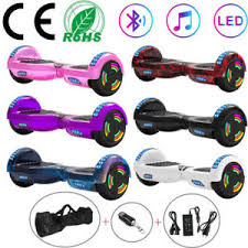 With a top speed of 7 mph and a weight limit of 160 pounds, this hoverboard is made for youngsters to get around and have fun. Hoverboard 6 5 Zoll Elektro Scooter Bluetooth Led Balance Skateboard Fur Kinder Ebay