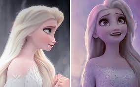 Images With Elsa In Her New Snow Queen Look With Her Hair Down From The Final Of Frozen 2 In 2020 Frozen Pictures Elsa Pictures Elsa