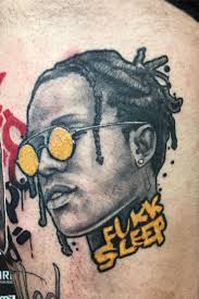 Asap rocky tattoo company information. Tattoo Uploaded By Szabla Von S Healed Asap Rocky 973383 Tattoodo