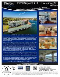 We can show you property from the water as well as the road! Lake Lbj Condo For Sale With Boat Slip Horseshoe Bay