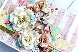 Use these delightful flowers on your scrapbooking, mixed media, altered projects, home decor for bigger name the letters will be done little smaller to fit perfect. Heaven Sent Prima Marketing Inc