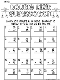 Ofrecemos material imprimible con actividades educativas. Subtraction Math Fact Worksheets Math Subtraction Second Grade Math
