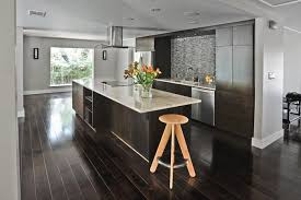Dark Wood Floor In Modern Kitchens Home Decor Dark Kitchen Dark Wood Floors Dark Kitchen Floors
