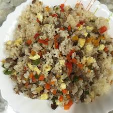 Mongolian cuisine predominantly consists of dairy products, meat, and animal fats. Budaatai Khuurga Photo Authentic Mongolian Rice Meal Our Mongolian Dinner Is A Version Of This But All Vegs In Separate Food Asian Recipes Traditional Food