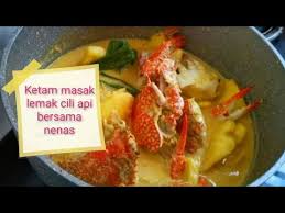 Maybe you would like to learn more about one of these? Resepi Ketam Masak Lemak Cili Api Bersama Nenas Youtube