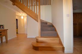 Modern bungalow interior design in wira heights, bandar sungai long, kajang. Bespoke Oak Staircase For Bungalow Loft Conversion Jla Joinery