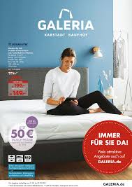 Moin, mit dem oben genannten code erhaltet ihr bei emma one die testsieger matratze in der ausführung medium oder hart (90x200cm) rabattiert. Galeria Kaufhof Aktueller Prospekt 01 02 09 02 2021 Jedewoche Rabatte De