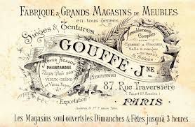 Free Vintage Clip Art Paris Advertising Ephemera The Graphics Fairy French Typography Clip Art Vintage Vintage Packaging