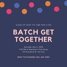 Personalize (change) video invite buy now at $5 / rs.350. Customize 31 Get Together Invitations Templates Online Canva