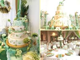 Mint Green Jungle Baby Shower Jungle Baby Shower Jungle Baby Shower Decorations Mint Baby Shower