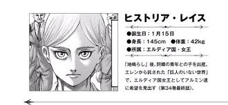 What Would Be The Role Of Historia Baby In The Ending Of Attack On Titan? -  Quora