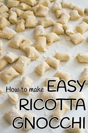 Pin By Sonia Sawhill On Food In 2020 Ricotta Gnocchi Gnocchi Recipes Homemade Homemade Recipes